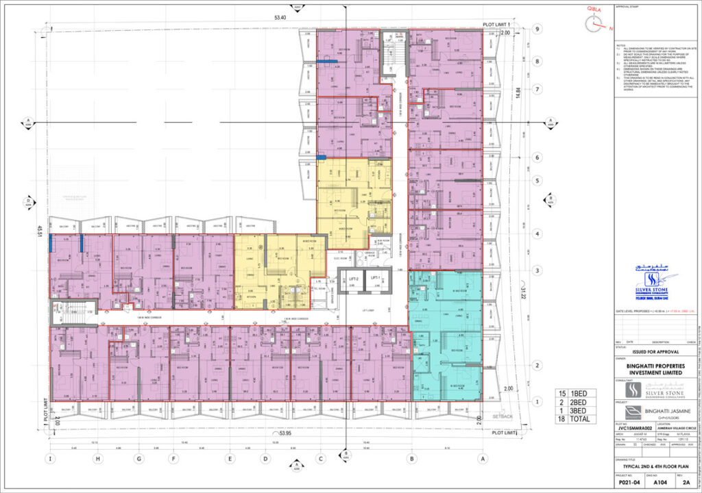 Binghatti Jasmine Floor Plan