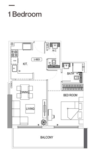 Binghatti Luna Floor Plan