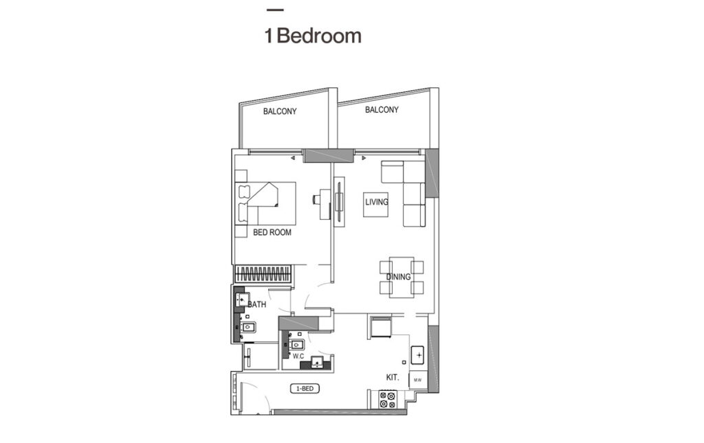 Binghatti Crest Floor Plan